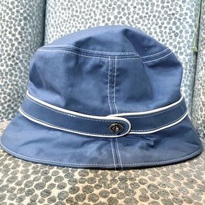 Coach Bucket Hat Cotton w/ Poly lining.